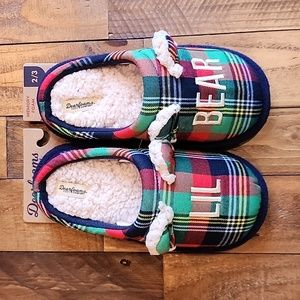 Dearfoams Lil Bear Kid's Slippers #2